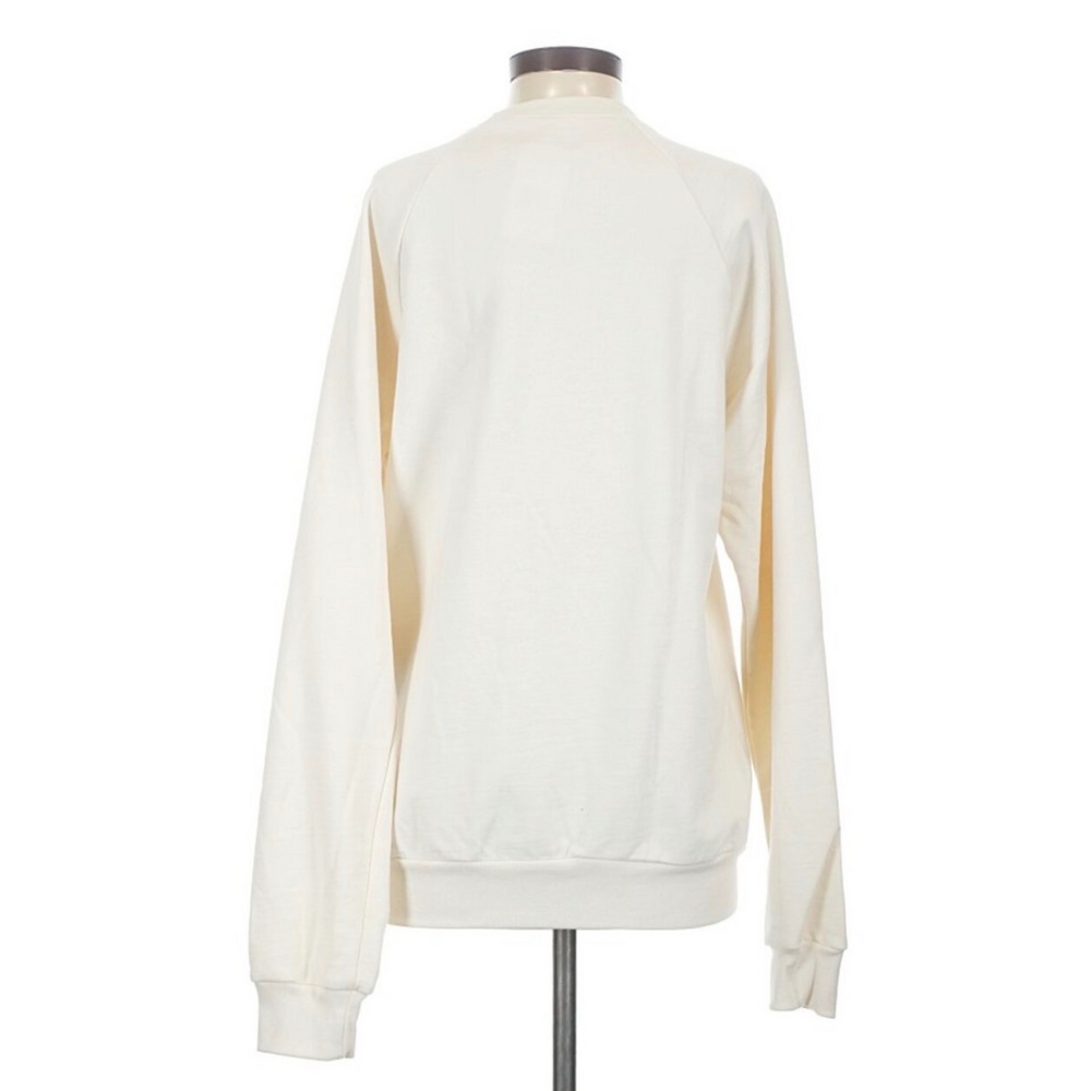 Alice & Wonder NWT Chicago Graphic Crewneck Sweatshirt in White - Picture 2 of 4